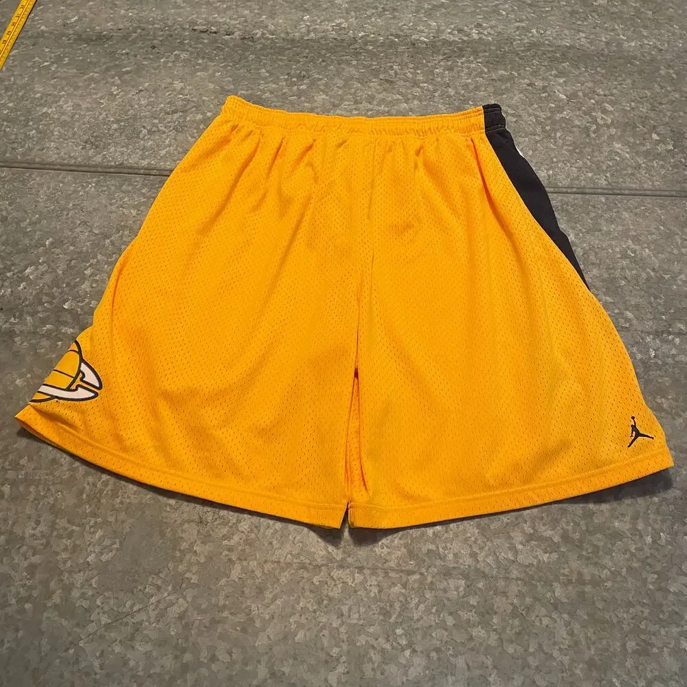 Vintage Jordan Cal California Bears UC Berkeley Basketball Shorts XXL Y2K Mesh